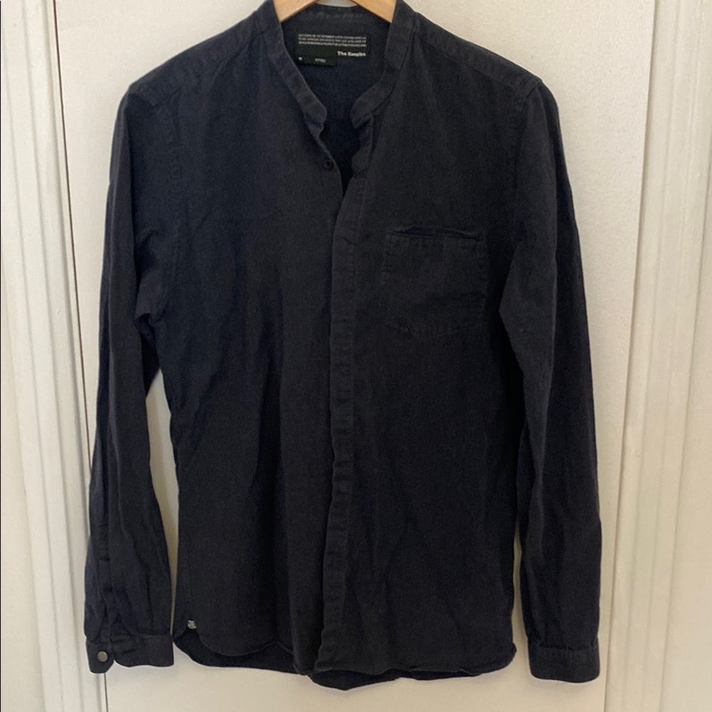 The Kooples Dark Long Sleeve Shirt